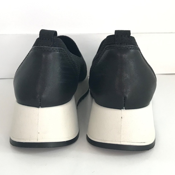 IMAC Slip On Platform Sneakers Made in Italy Black Women’s Size EU 40 US 9.5 - Picture 9 of 16